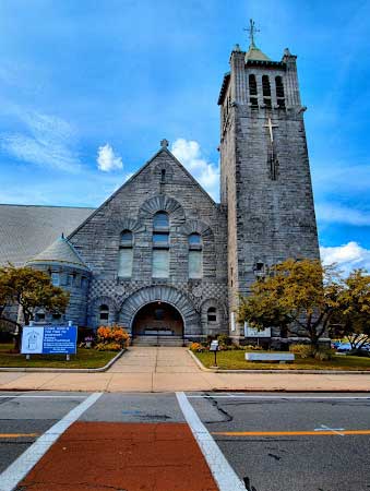 First Parish Church collection day July 11