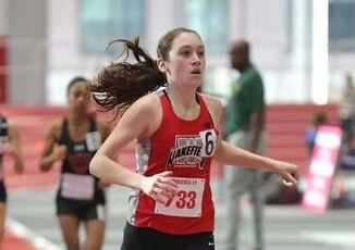 Featured photograph -- Women's Track -- 2024