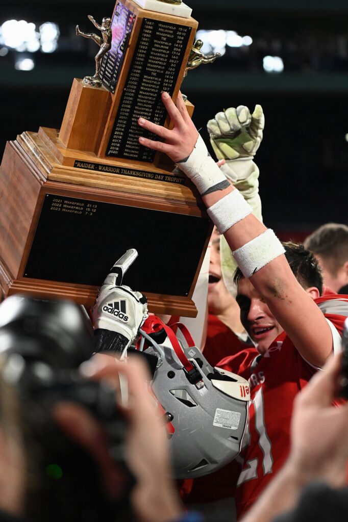 Warriors at Fenway 2025 Trophy