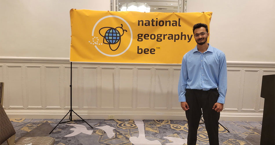 WMHS student 4th in national Geography Bee finals