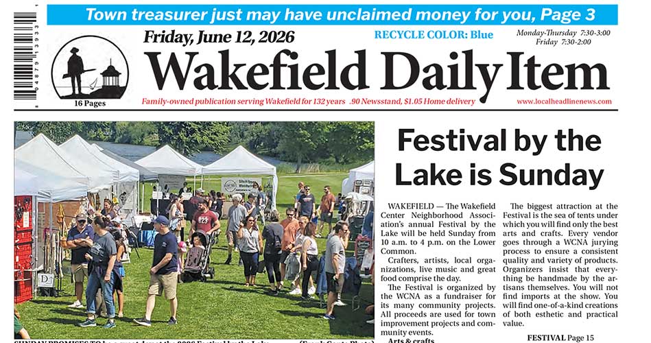 Front Page: June 12, 2026