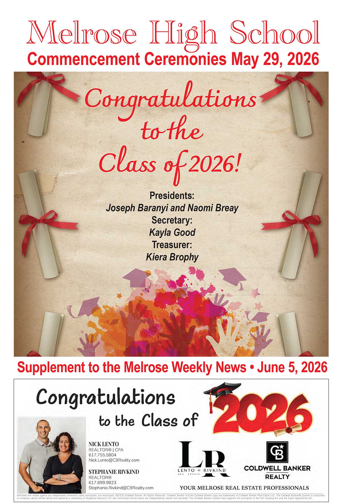 MHS 2026 Graduation Supplement