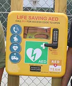 Resident works to bring AEDs to city parks