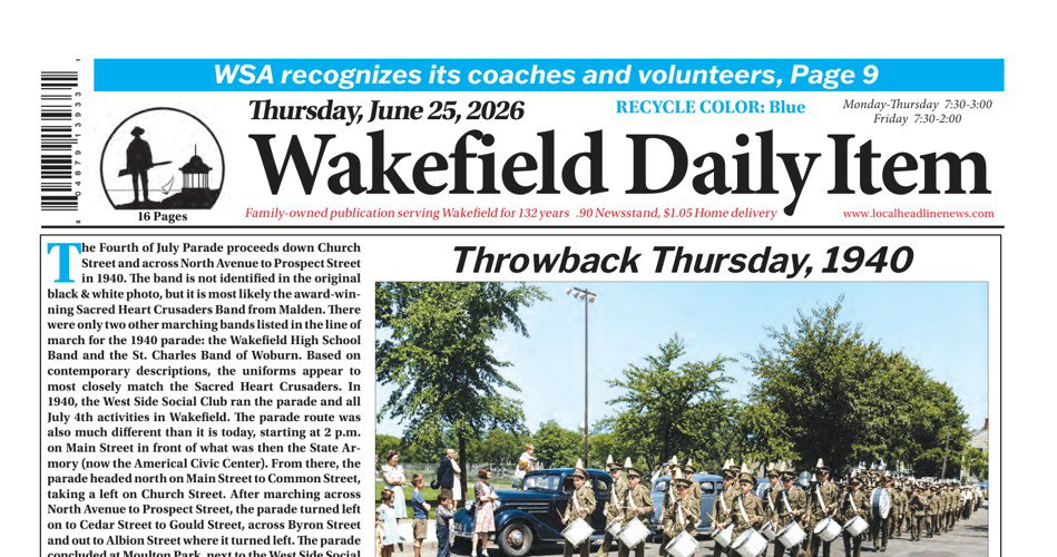 Front Page: June 26, 2026