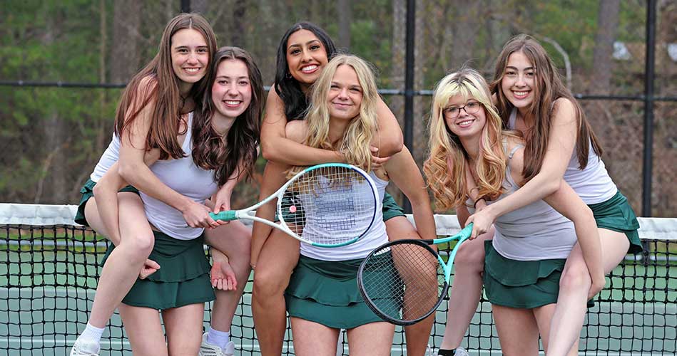 Girls’ tennis team falls to top-seeded Martha’s  Vineyard in Round of 16