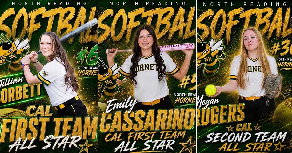 Cassarino, Corbett, Rogers named softball All-Stars