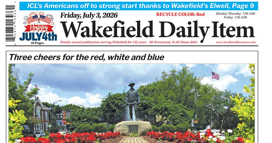 Front Page: July 3, 2026