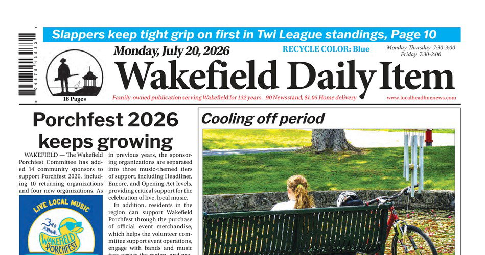 Front Page: July 20, 2026