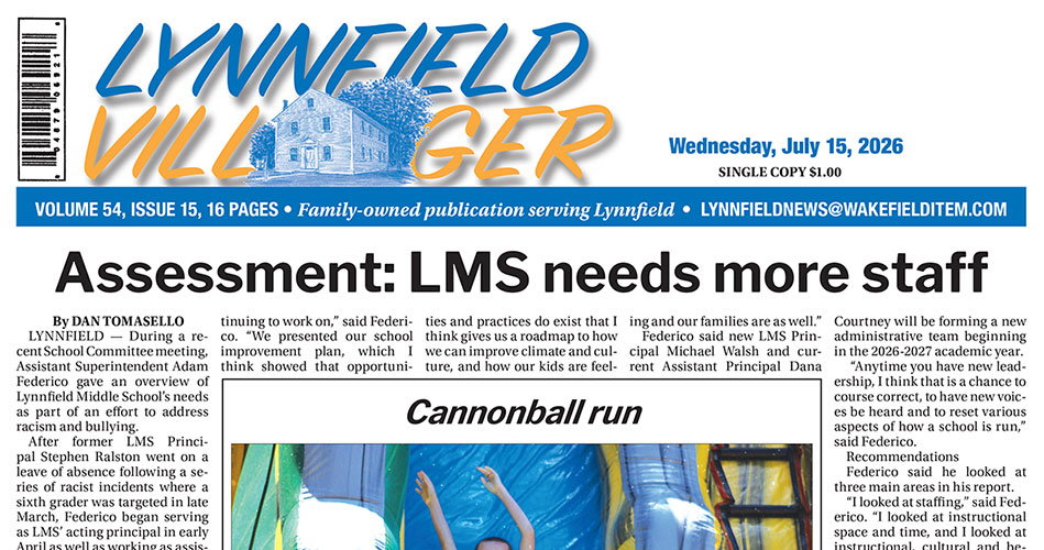 Front Page published July 15, 2026