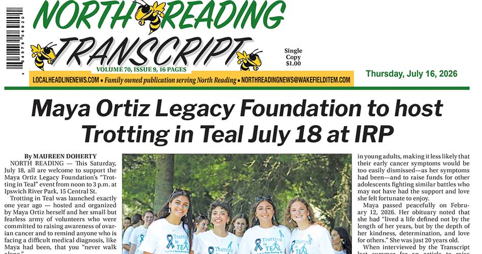 Front Page published July 16, 2026