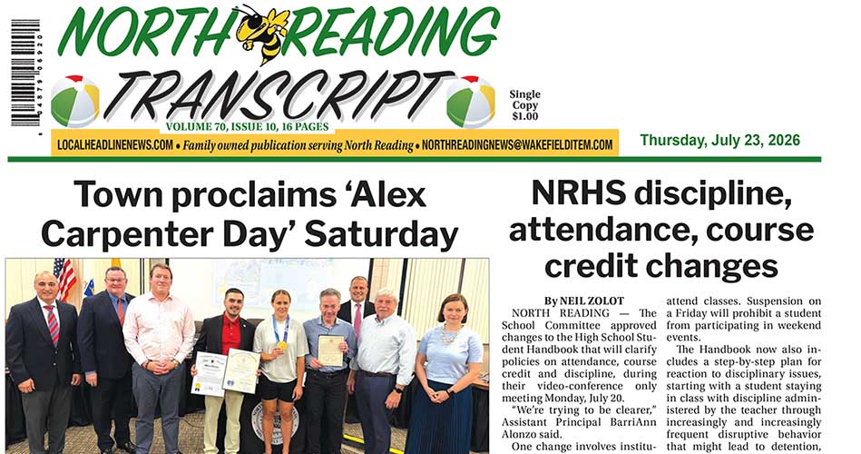 Front Page: July 23, 2026