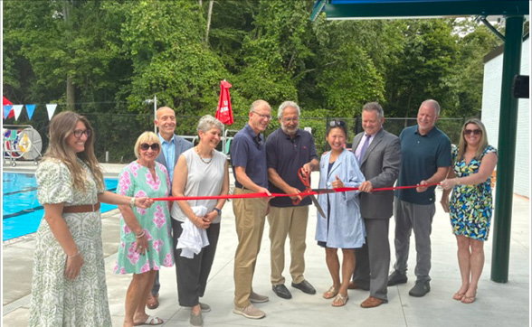Stoneham’s Hall Memorial Pool reopens following complete reconstruction