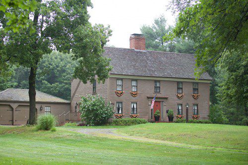 BUILT in 1667, the Joseph Henfield House at 300 Main St. is the oldest house in town and one of only eight first-period homes still standing.    (Kerry Goodwin Photography)