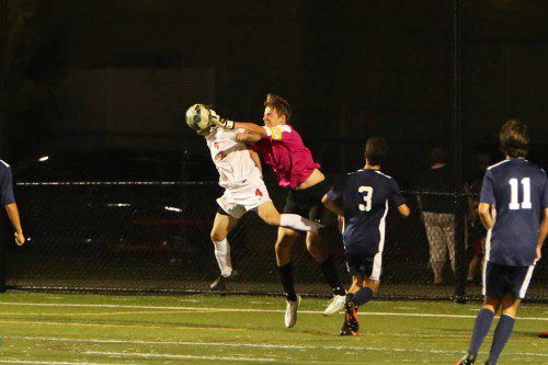 IT WAS a winning week for the Red Raider soccer team, who earned wins over Burlington and Watertown this week. (Donna Larsson photo)