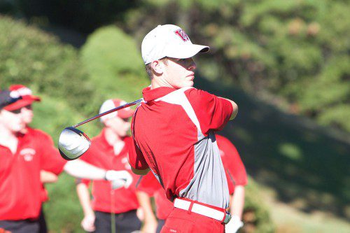 DAVID MELANSON, a senior co-captain and returning league all-star, will play at the top of the Warrior lineup once again this year at the number one or two positions. (Donna Larsson File Photo)