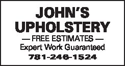 JOHN’S UPHOLSTERY