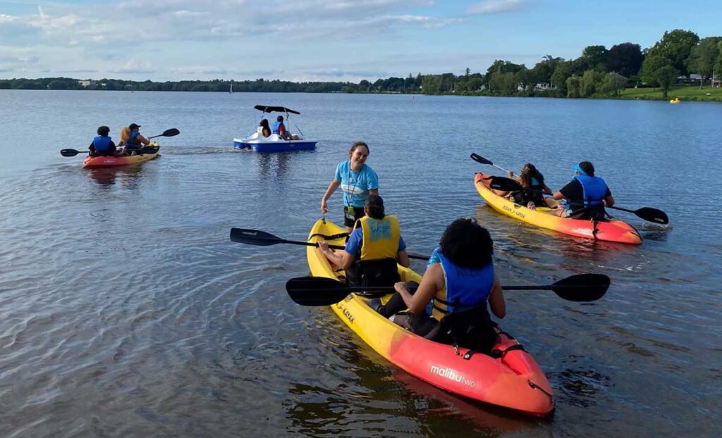 Boating on Lake Q 2024