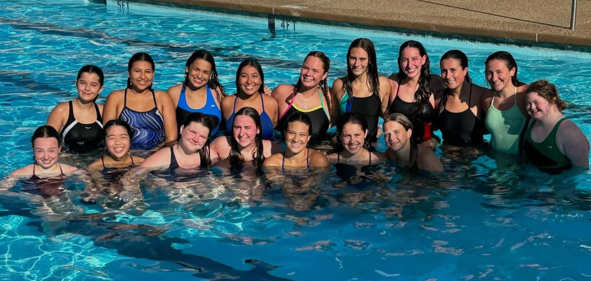 Girls swim team 2024