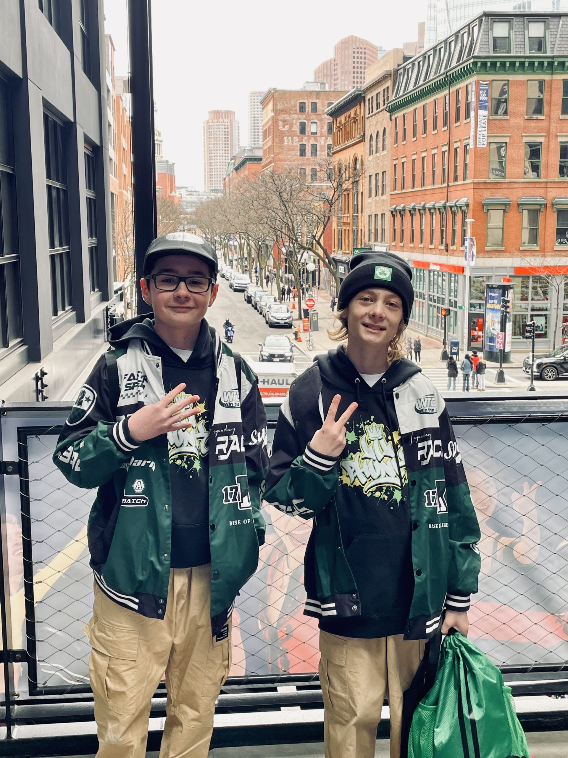 Lil Phunk official Boston Celtics Junior Dance Crew - Local