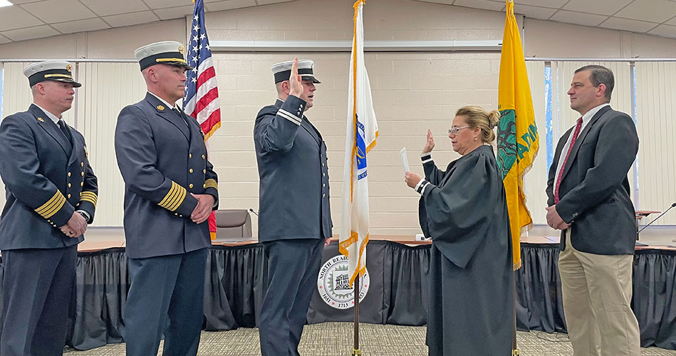 Firefighter O’Brien promoted to rank of captain